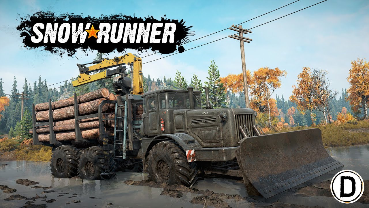 Мод Кировец K-700 6X6 из RoadCraft в SnowRunner