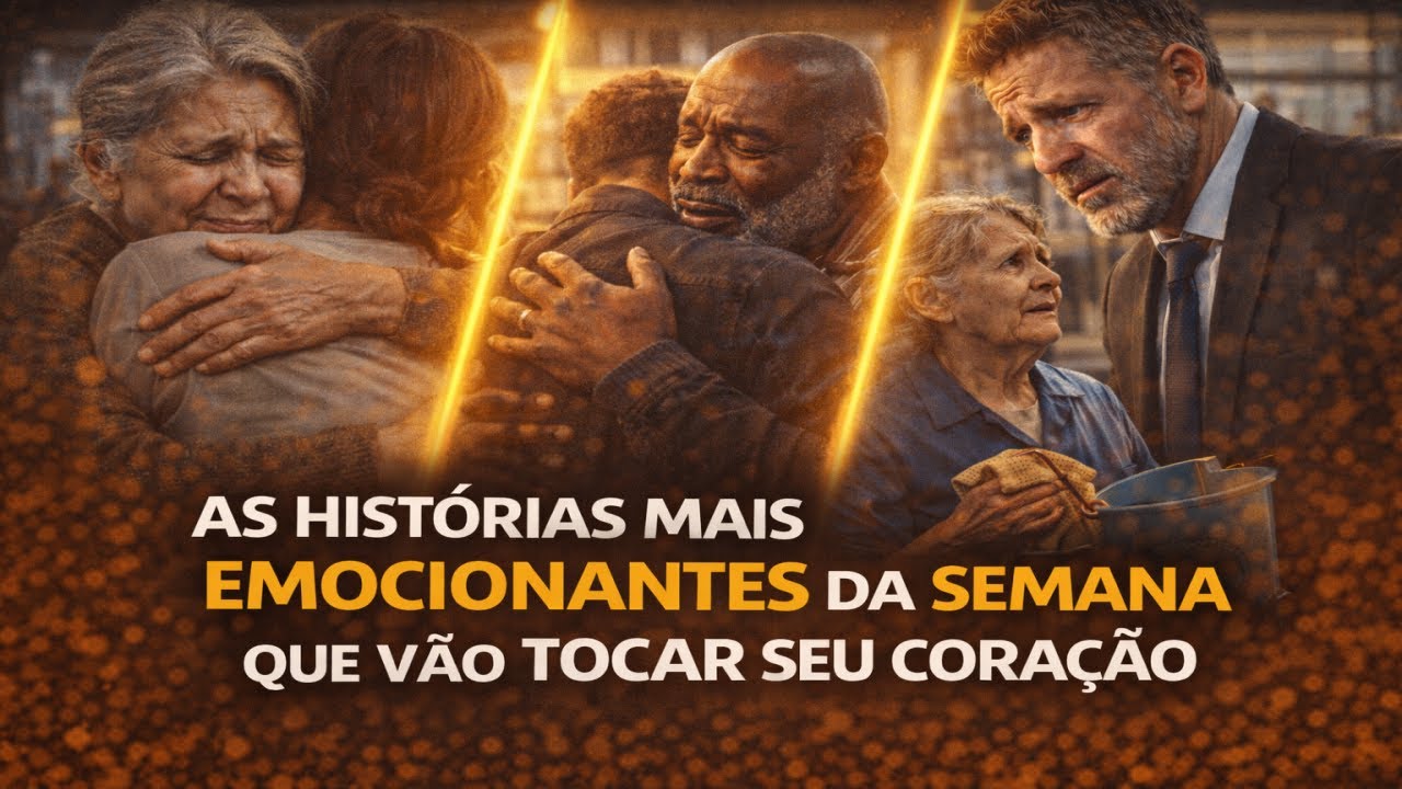 AS HISTÓRIAS MAIS EMOCIONANTES DA SEMANA QUE VÃO TOCAR SEU CORAÇÃO