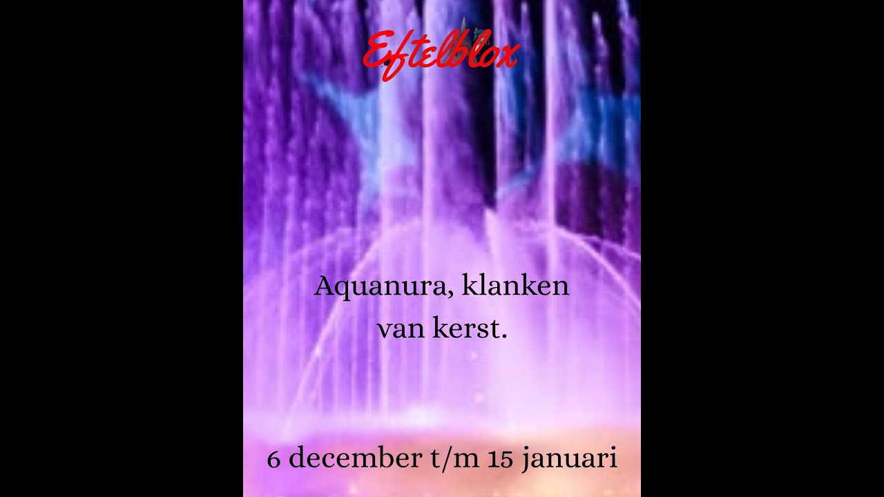Aquanura, klanken van kerst - EftelBlox