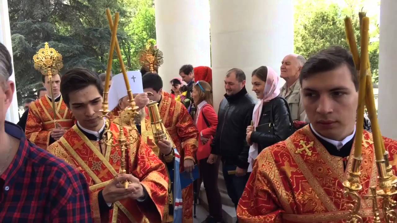 Благодатный огонь в Симферополе