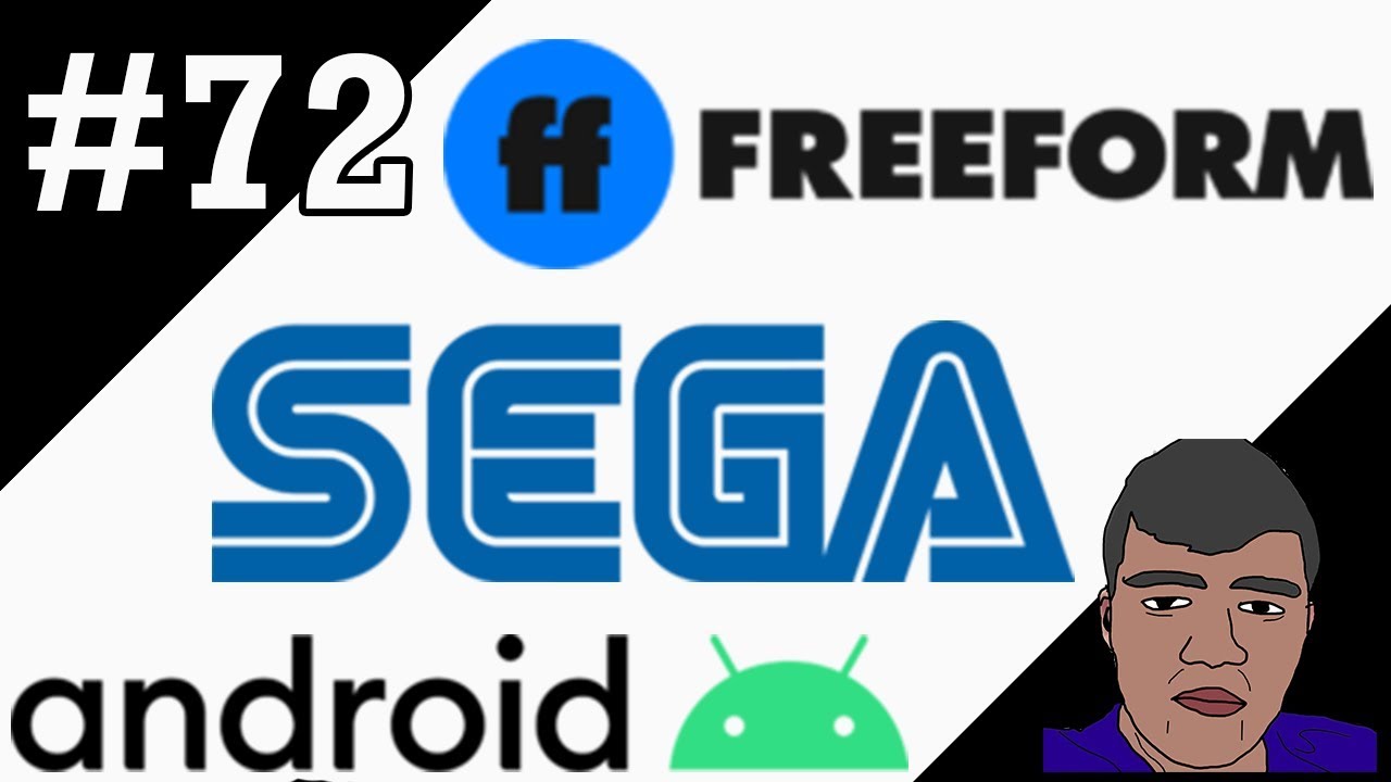 ИСТОРИЯ ЛОГОТИПА №72 — Sega, Android и Freeform