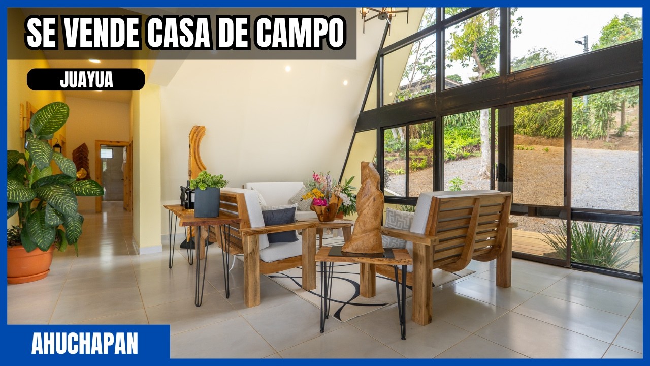 SE VENDE CASA NUEVA A ESTRENAR 🏡 + TERRENO | Juayúa – Ruta de las Flores (Zona Privada)