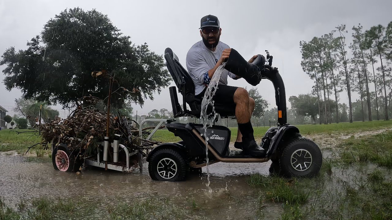 2025 Riding My Baja Wrangler In The POURING RAIN!