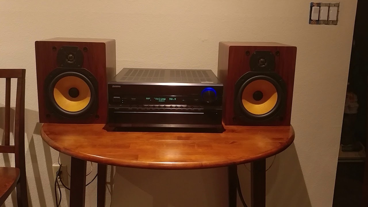 Onkyo Tx Nr-906 Receiver with Legacy Audio Studio Monitor Speakers