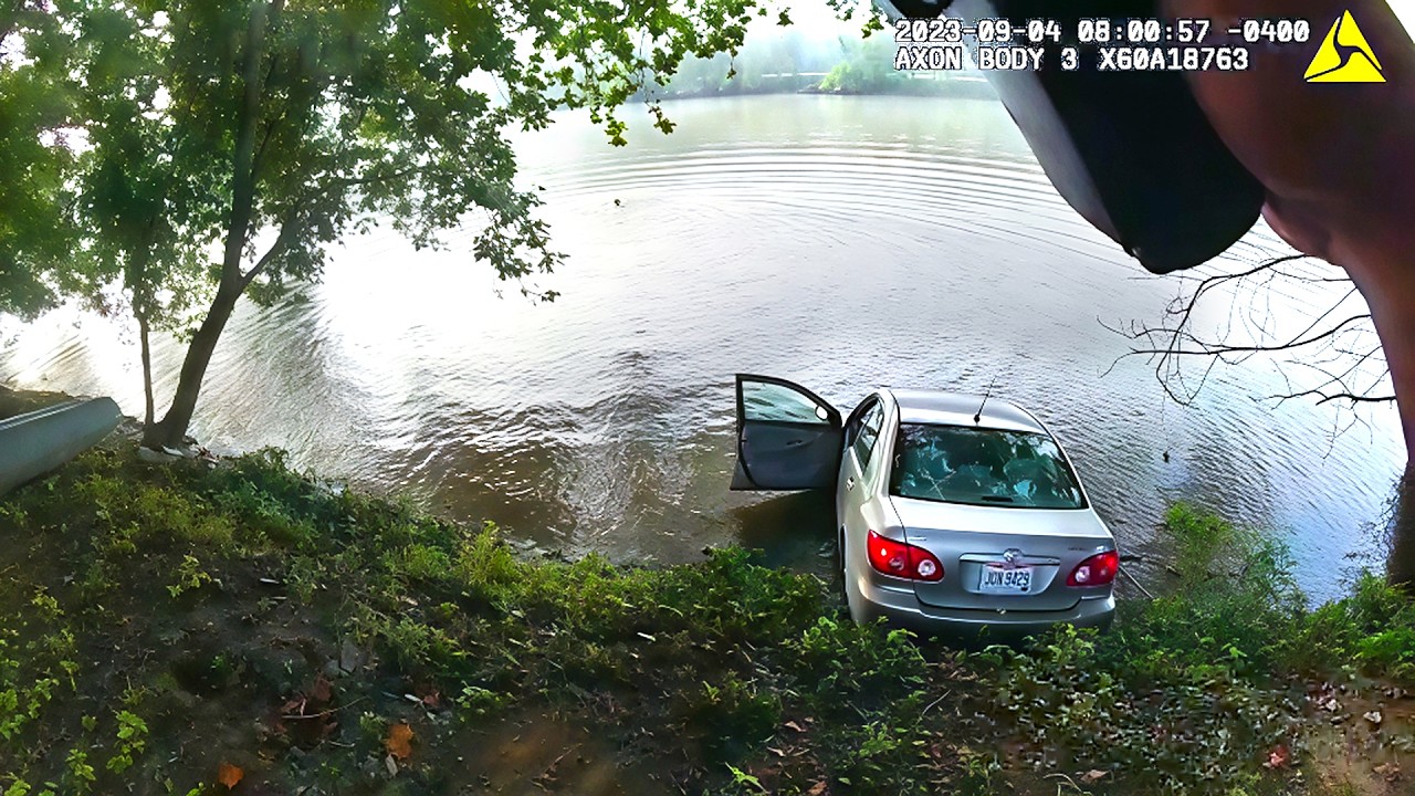 When a Suspect's River Escape Goes Wrong