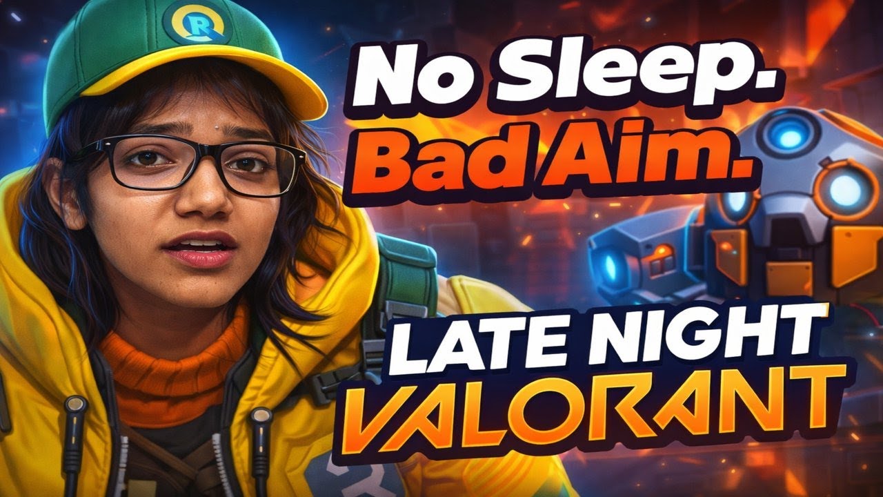Late Night Valorant | No Sleep, No Aim, Just Fun 🎮| Valorant