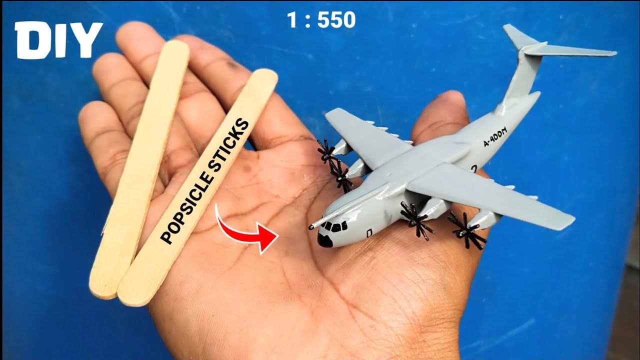 Airbus A400M Модель самолета DIY Учебное пособие