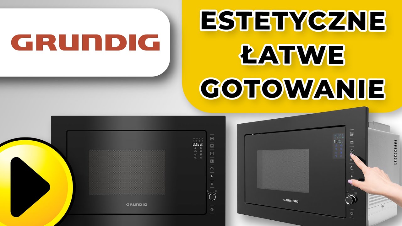 Kuchenka mikrofalowa GRUNDIG GMI12311B | Wideoprezentacja