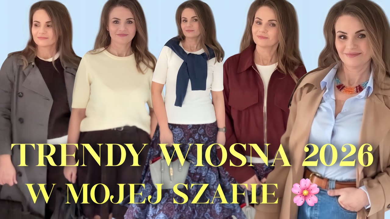 🪻TRENDY NA WIOSNĘ🌸MASZ TO W SWOJEJ SZAFIE 🌸KILKA STYLIZACJI Z SZAFY