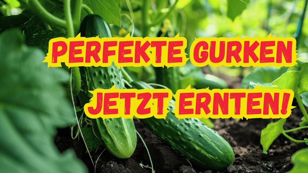 Gurken richtig ernten &ndash; Tipps & Tricks f&uuml;r eine saftige Ernte!