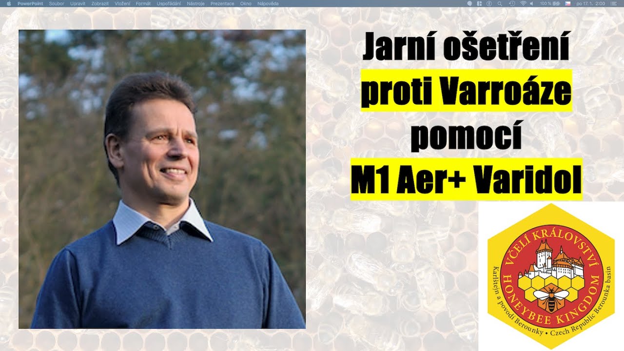 Jarní nátěr včelího plodu pomocí M1 Aer a následná fumigace
