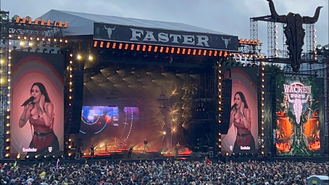 WACKEN 2025 Within Temptation - Faster (at the Faster stage!)