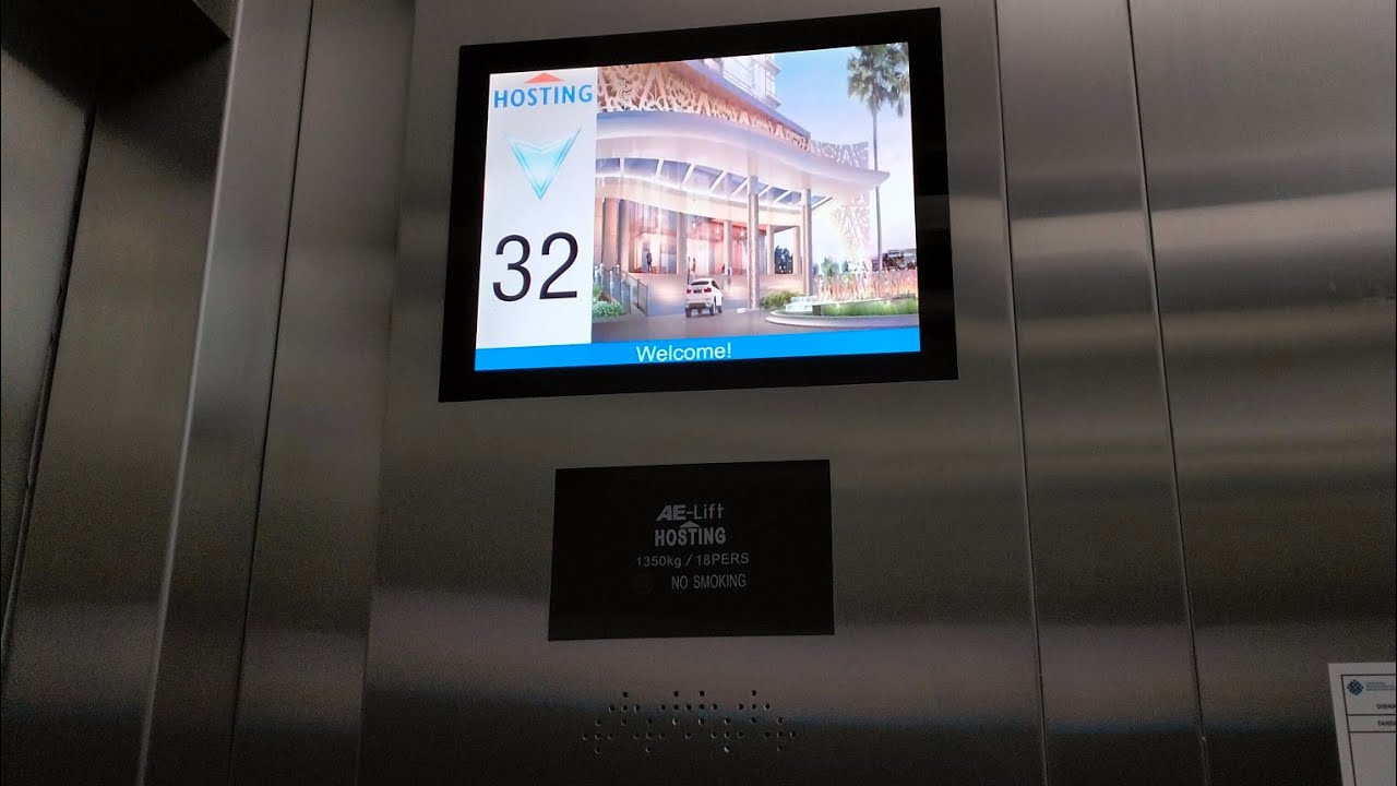 AE-Lift Hosting Service Elevator at Tamansari Iswara Apartement Bekasi(North Tower)