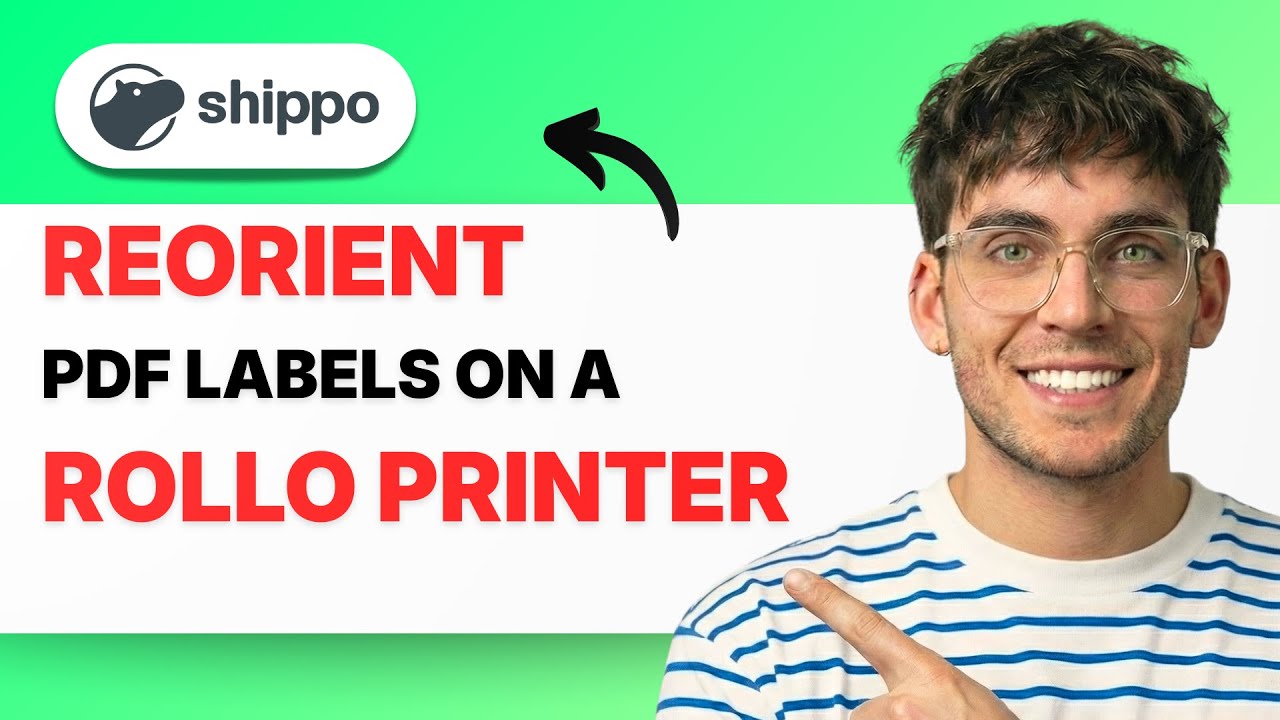 How to Reorient Shippo PDF Labels to Print Correctly on a Rollo Printer [2026 Full Guide]