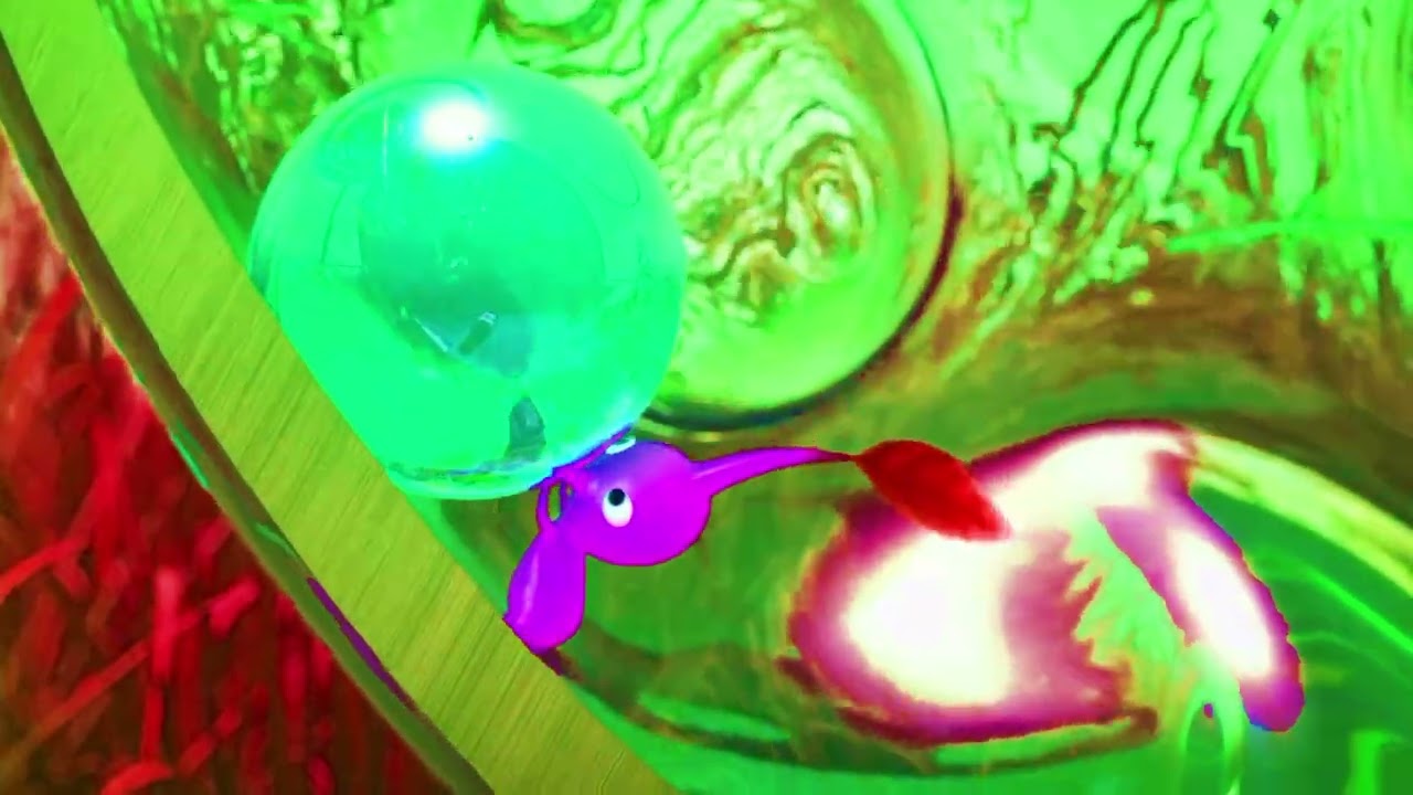 Pikmin catching/pushe in Pikmin the gemstone upwards I want to like he take out#inspired#preview 