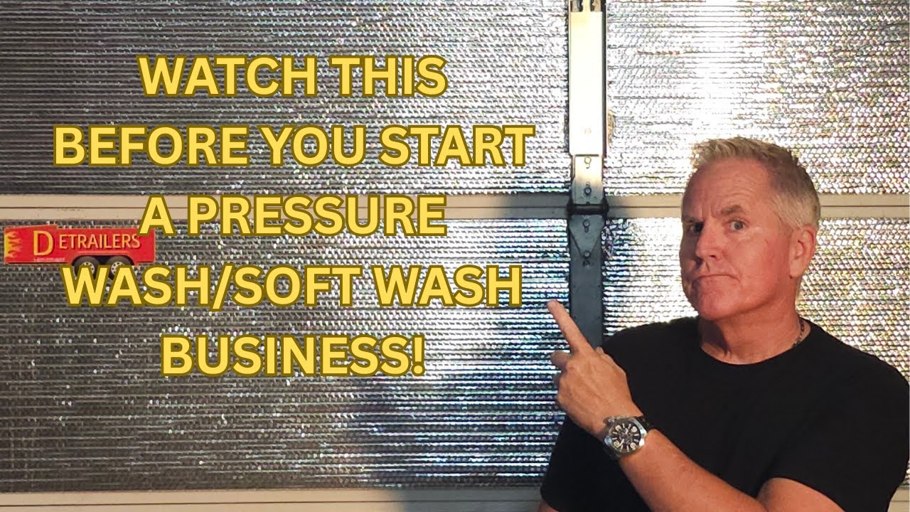 Thinking of Starting a Soft Wash and/or Pressure Wash Business?
