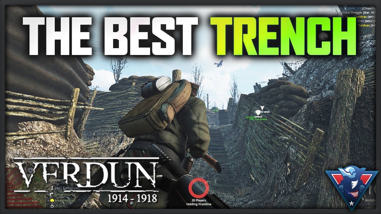 THE BEST TRENCH | Verdun Gameplay