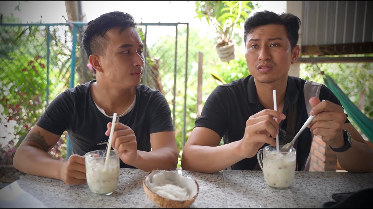 Ghé Về Trà Vinh Rủ Em Phát Ăn Thử Dừa Sáp Đặc Sản Và Cái Kết Đáng Buồn
