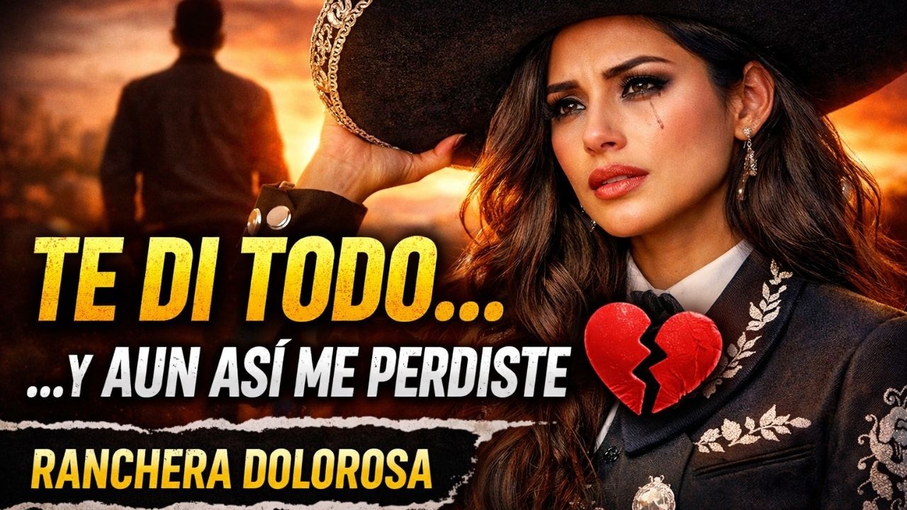 TE DI TODO… Y AUN ASÍ ME PERDISTE 💔 | Canción de una Mujer que Amó Demasiado