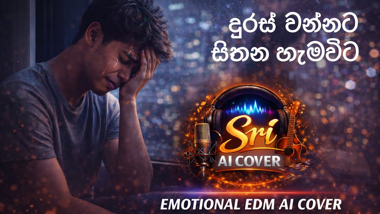 Durasa Wannata | Powerful EDM Cover | Emotional Sinhala Remix | AI Cover