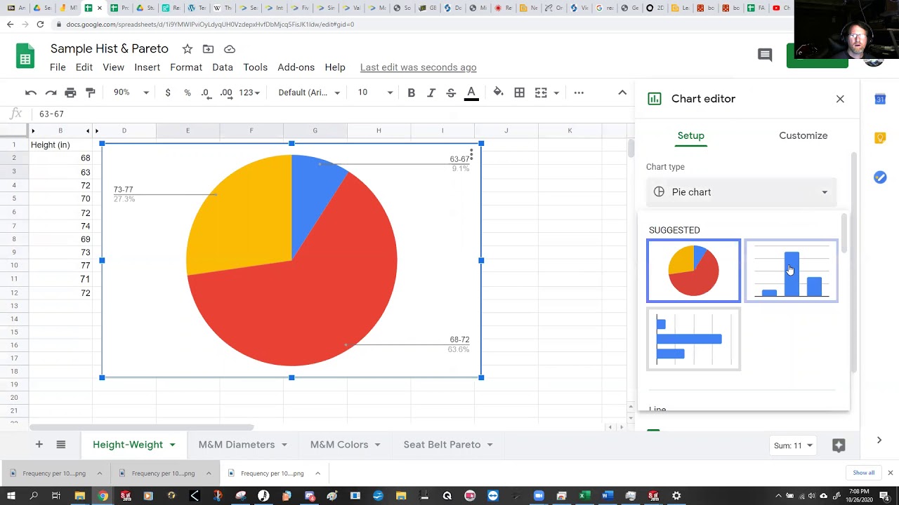 MT231 Histogram Pareto