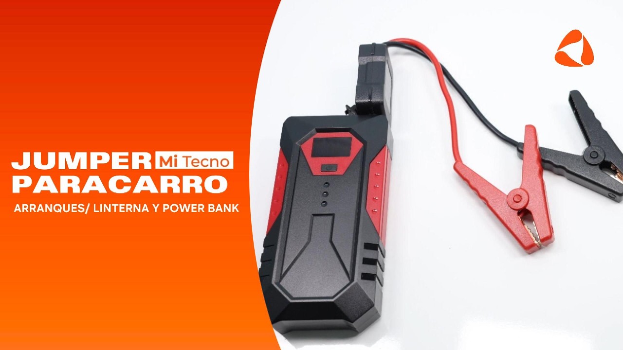 🚘Demostración y uso del Jumper para carro🔋