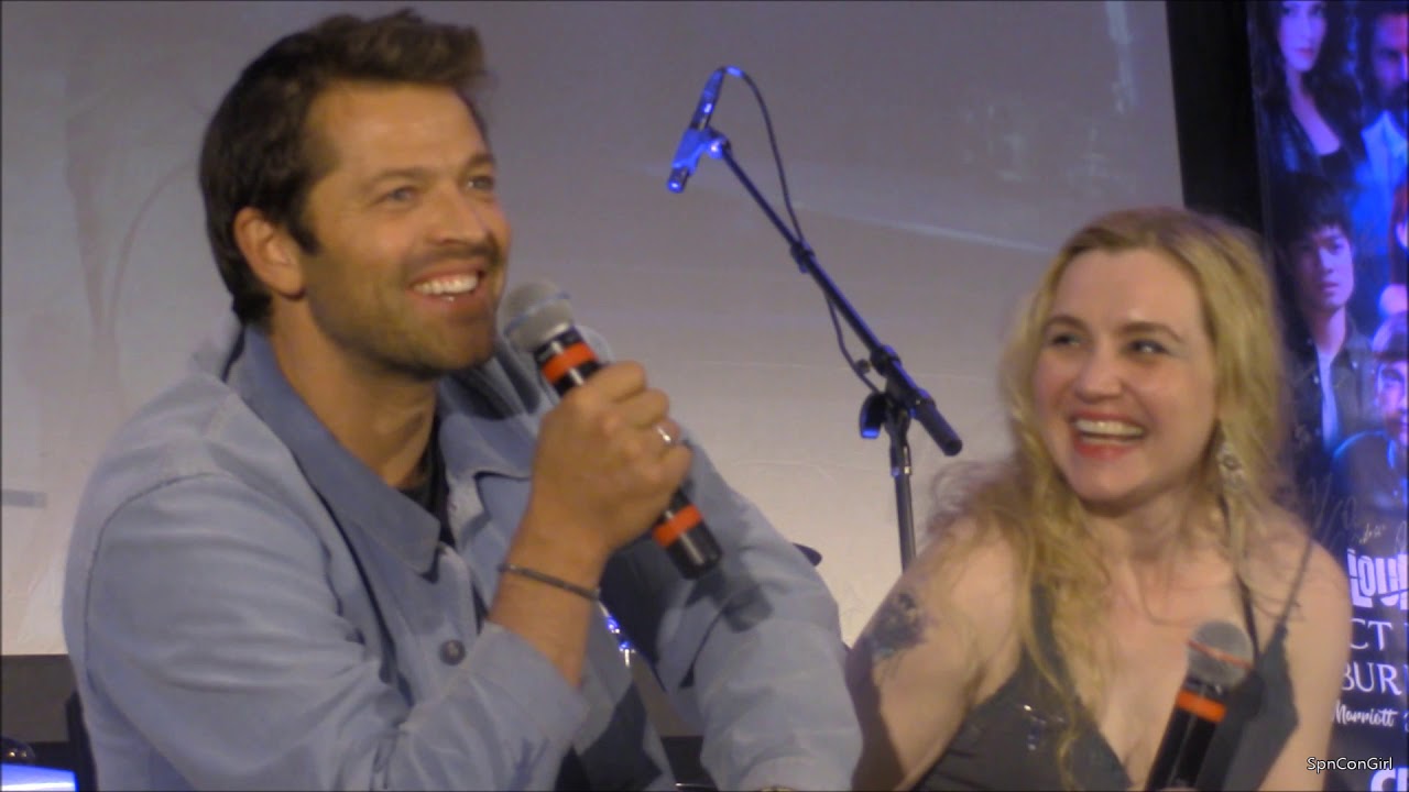 BurCon 2019 Misha Collins and Rachel Miner FULL GOLD Panel Supernatural