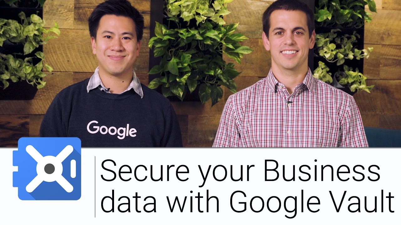 Защитите данные своего бизнеса с помощью Google Vault.