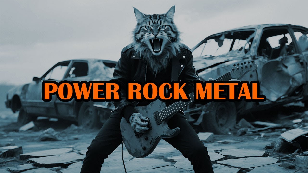 High-Energy Claw Attack - Power Rock Metal Riffs for Adrenaline Rush