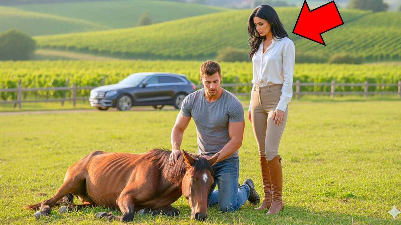 Il padre single soccorse una milionaria con un cavallo malato, e lei gli cambiò la vita...