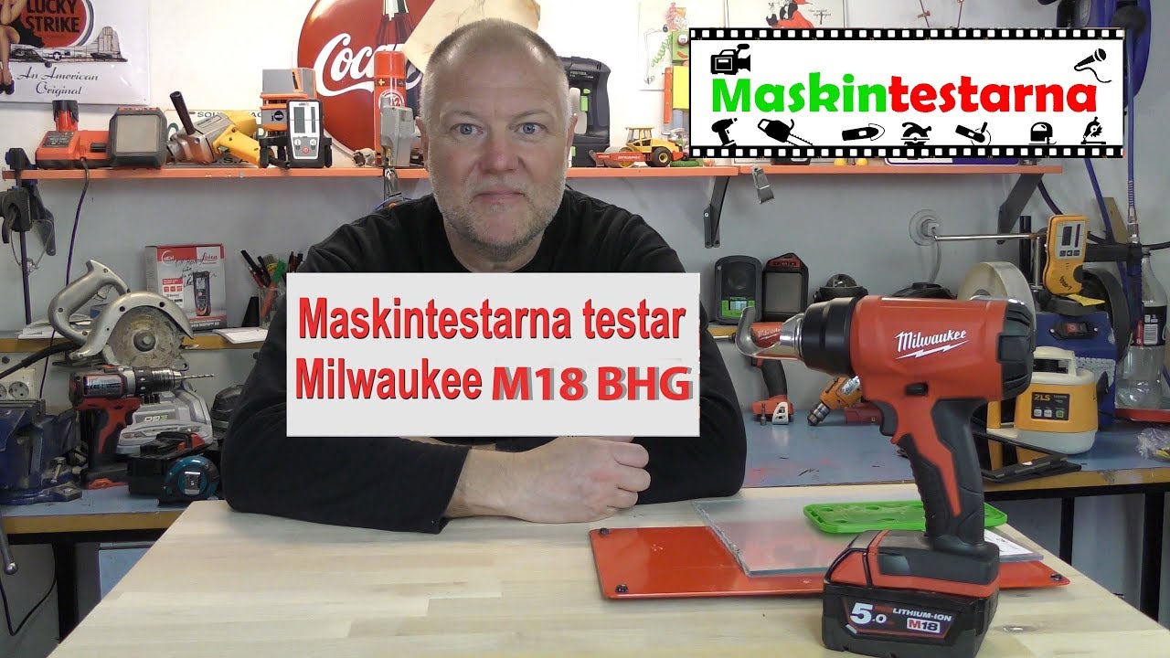 Milwaukee M18 BHG varmluftpistol