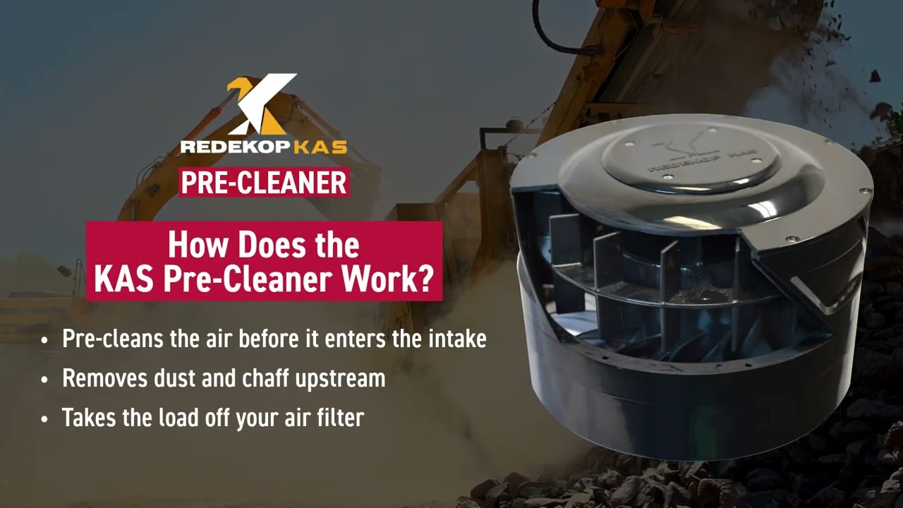 How does the KAS Pre-Cleaner Work?