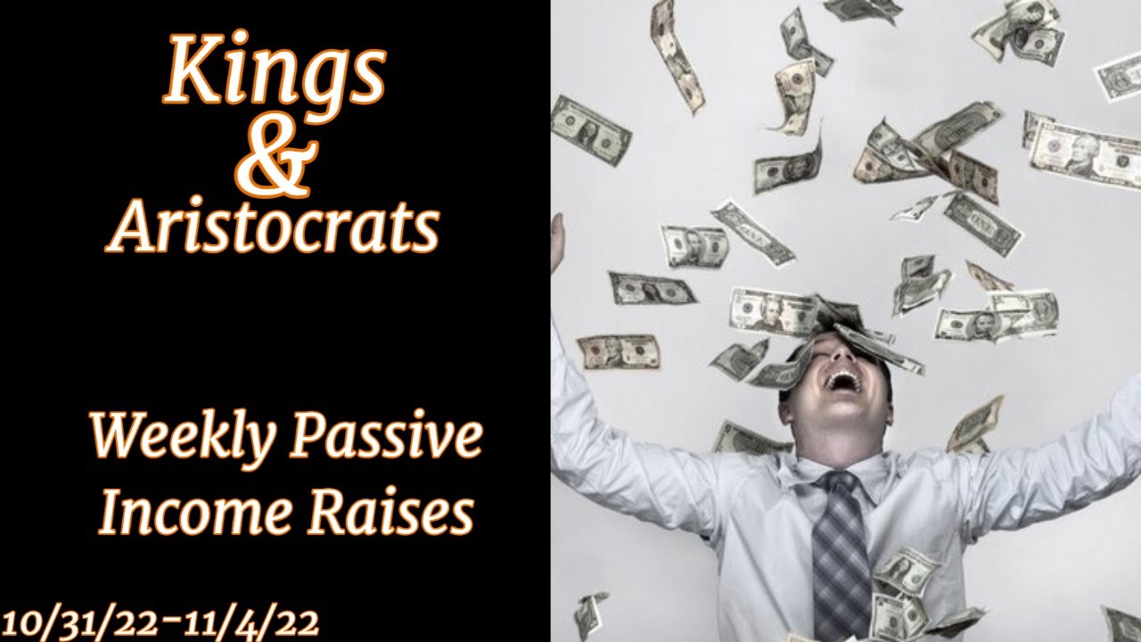 Incoming Raises from DIVIDEND KINGS | Kings & Aristocrats | Ep. 71