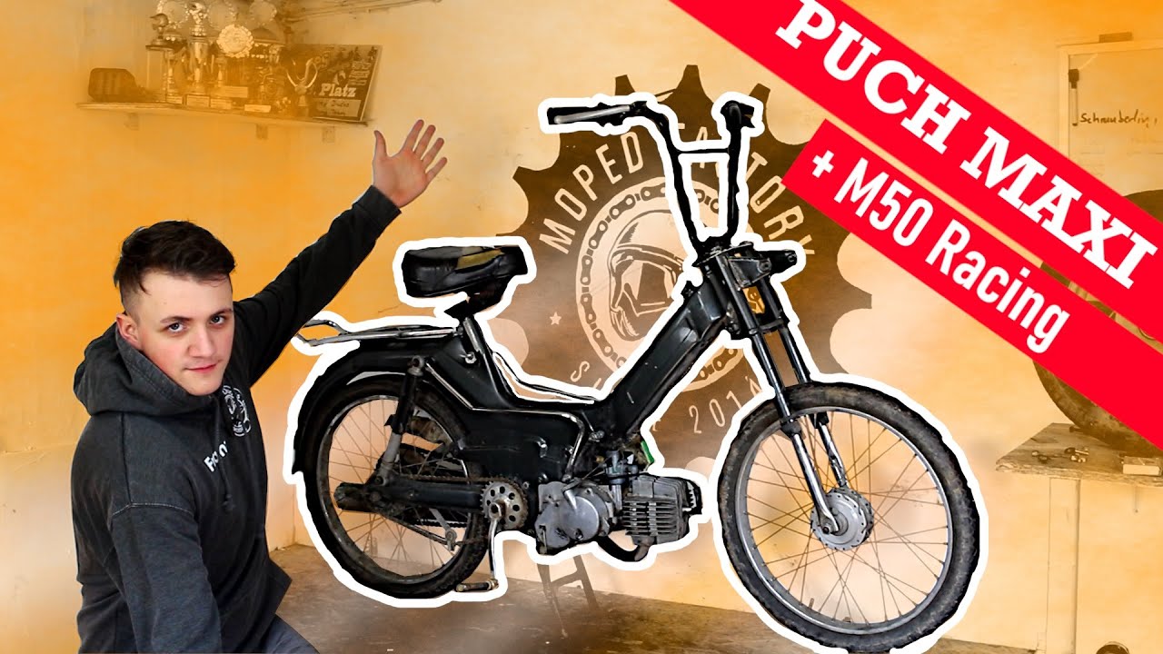Unsere ERSTE PUCH MAXI gekauft + M50 Racing 😍 Und warum wir sie direkt zerlegen