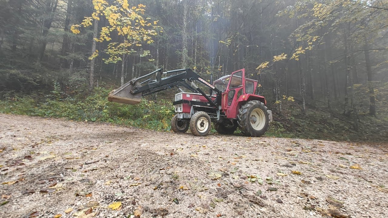 Farmvlog # 35 Straßensanierung mit Lindner Lintrac 75ls, Steyr 650 und Schaeff HML30b I Mikejhof