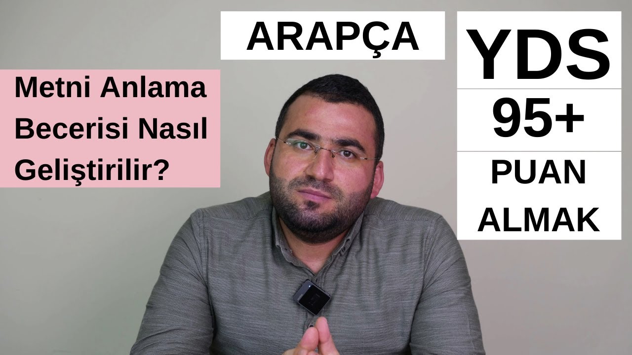 Arapça YDS Nasıl Çalışılır? (Tecrübelerim-Tavsiyeler-Yapılan Hatalar)