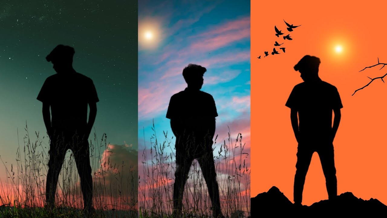 Dark shadow photo Editing Tutorial l in Telugu 2020 in PicsArt  || Dark photo editing