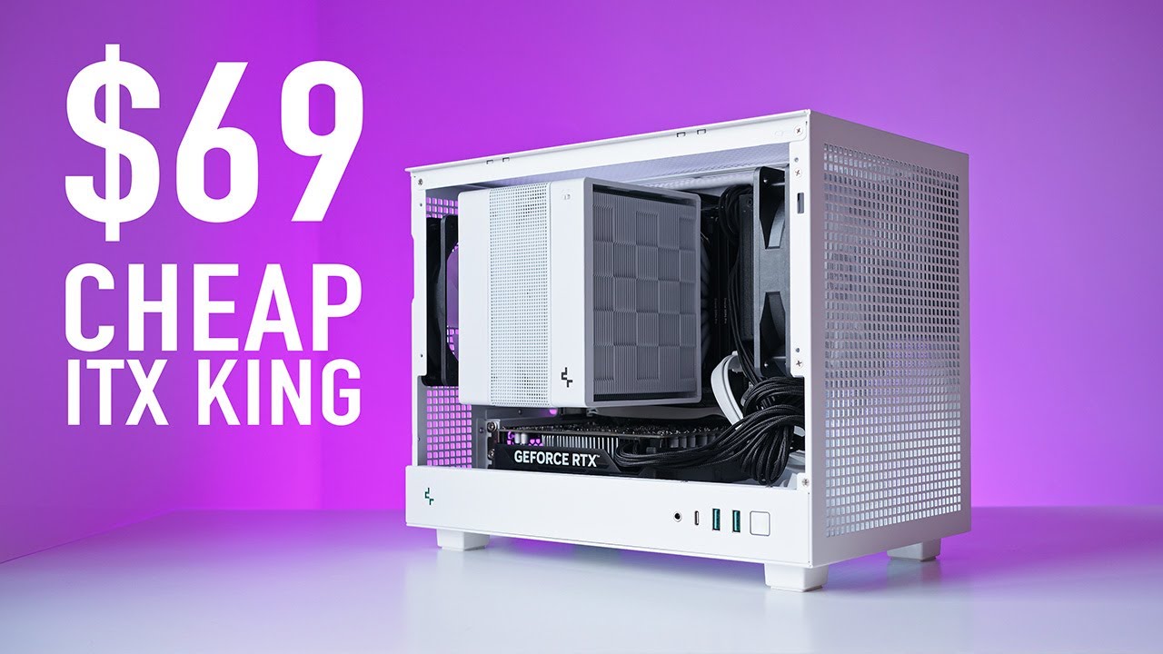 ITX PC Build - DeepCool CH160 & DeepCool Assassin 4s
