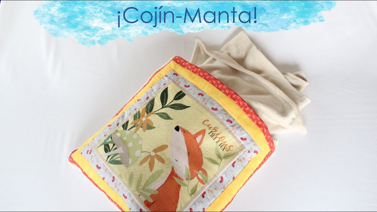 Cómo hacer un cojín manta | ACERICO TELAS