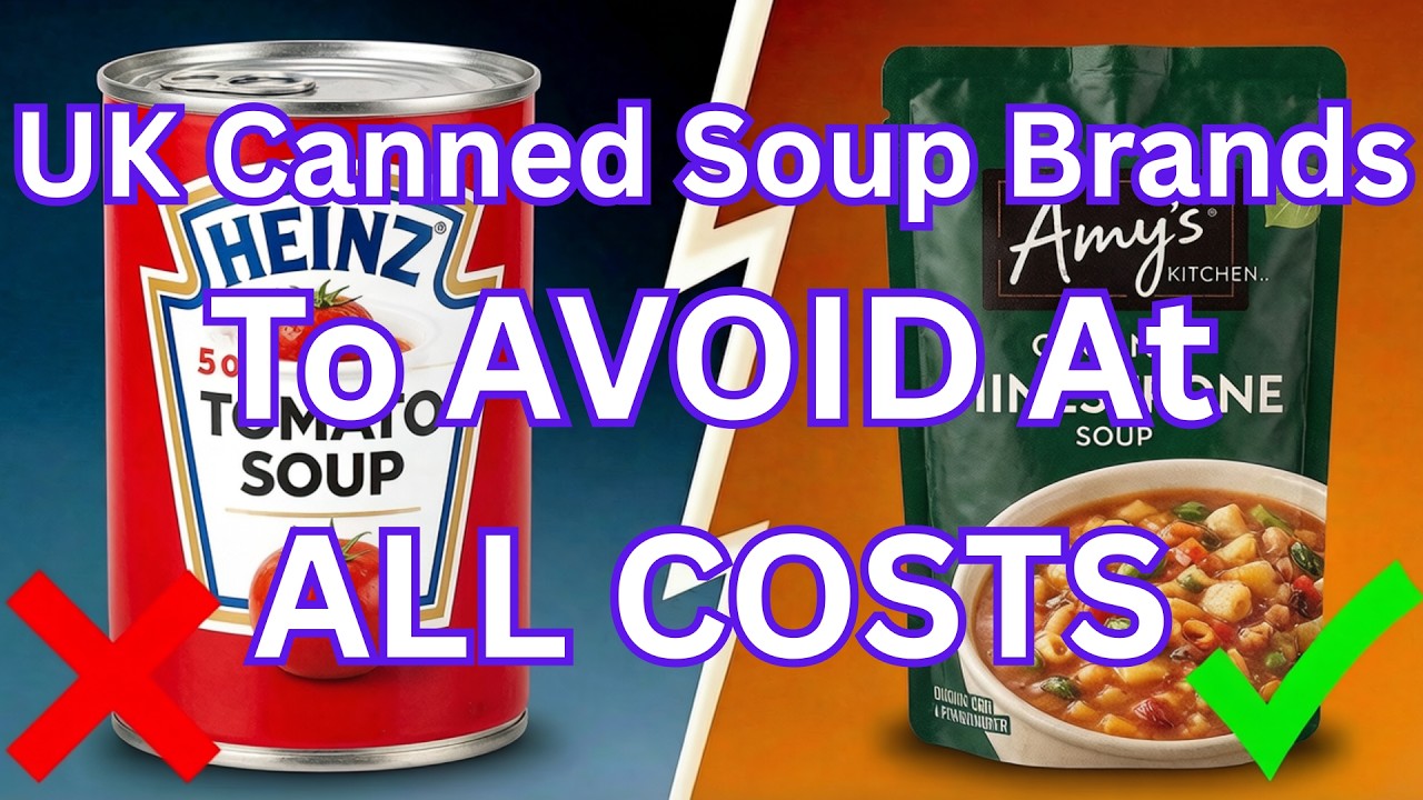 9 UK Canned Soup Brands To AVOID (And 2 That Are Safe)