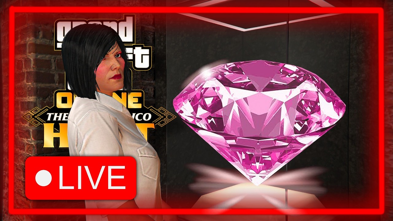 Grinding The Pink Diamond For The Last Time Before it's Over! - GTA Online Chill Stream