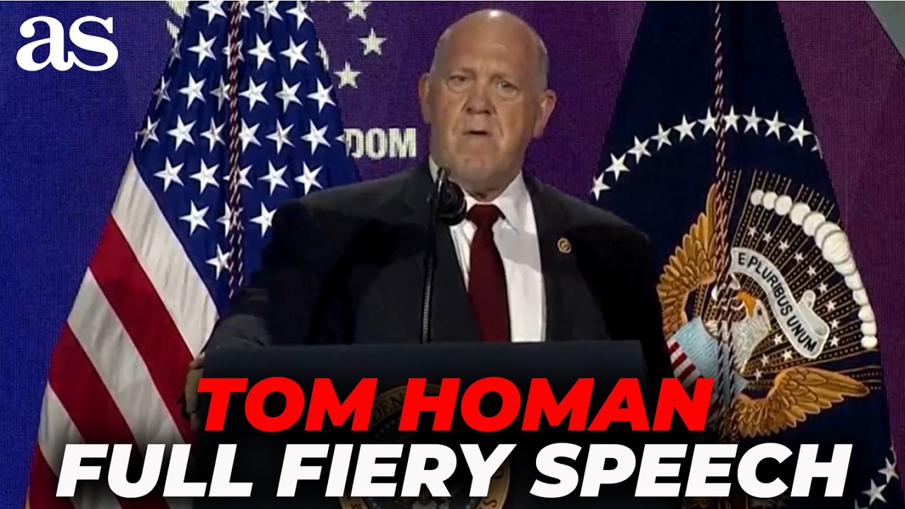 Tom Homan BRINGS THE HOUSE DOWN with BRUTAL DEFENSE of TRUMP at MAJOR CONSERVATIVE EVENT