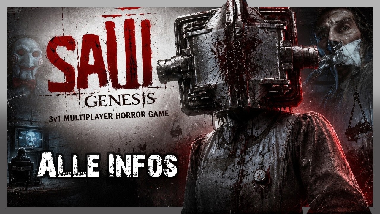 SAW: Genesis (2026) &ndash; die Horror-Reihe bekommt ein asymmetrisches Game (3v1) | deutsch