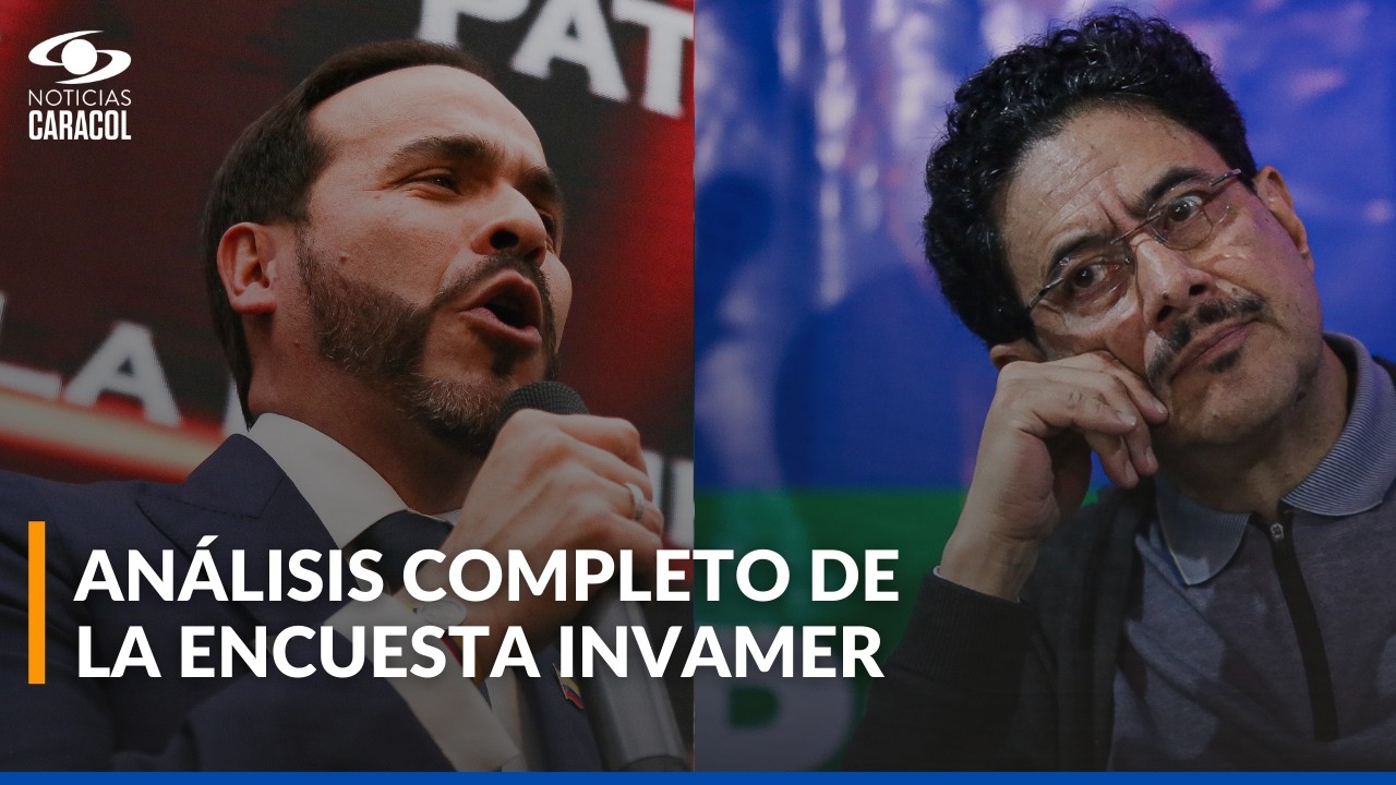 Los candidatos con mejores números, según encuesta Invamer: Cepeda y de la Espriella, protagonistas