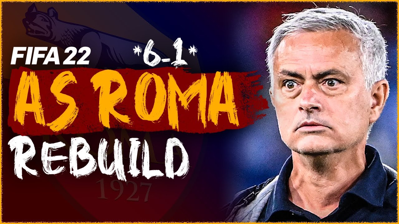 JOSE MOURINHO'YU KOVDUK! // FIFA 22 AS ROMA REBUILD // KARİYER MODU