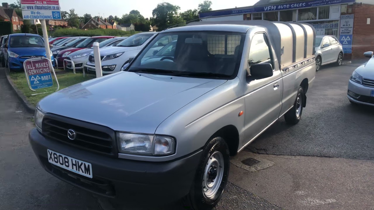 2001 X Mazda B2500 Single Cab 2WD Pickup 40k mls At VFM Autosales Ltd Groombridge
