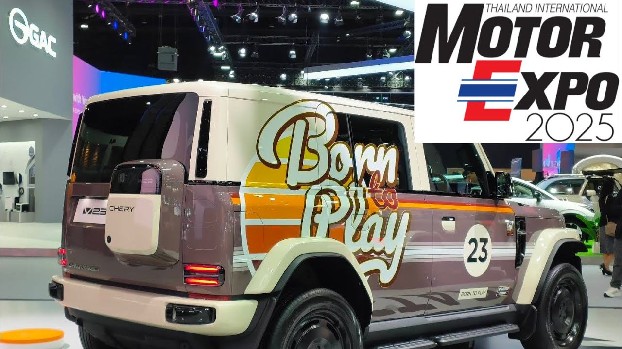 Взгляните на стенд Chery на выставке #motorexpo 2025 #cheryv23