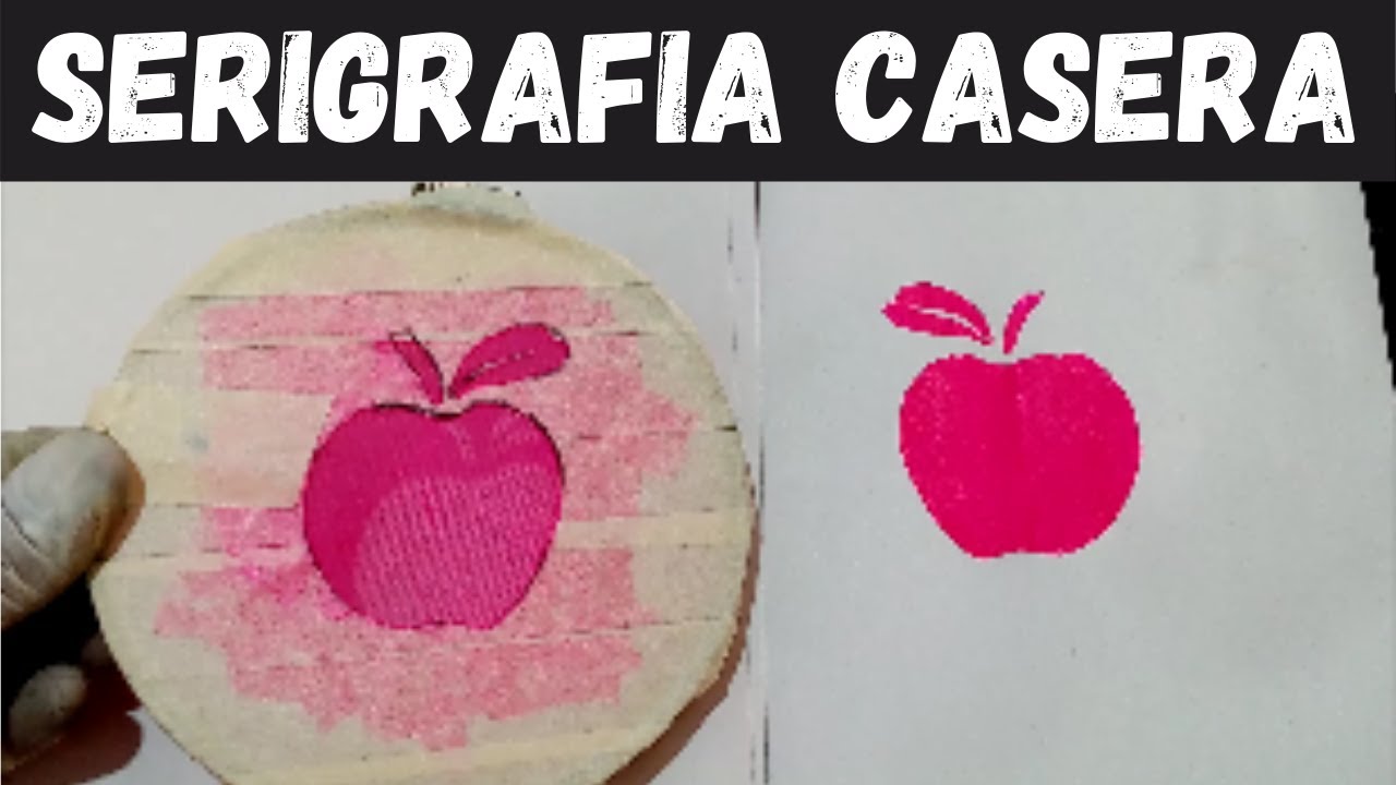 serigrafia casera muy fácil | como hacer serigrafia