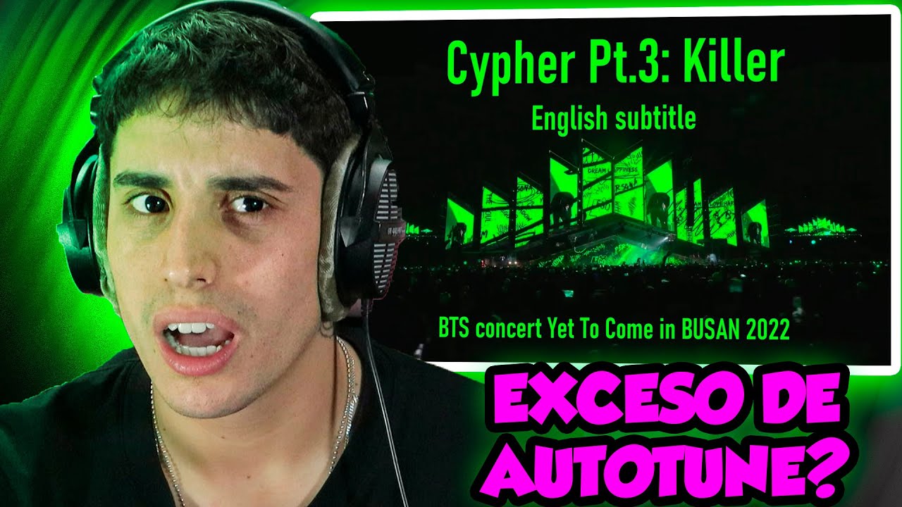PRODUCTOR MUSICAL REACCIONA a CIPHER 3 de BTS | BTS - Cypher Pt.3: Killer @ BTS concert