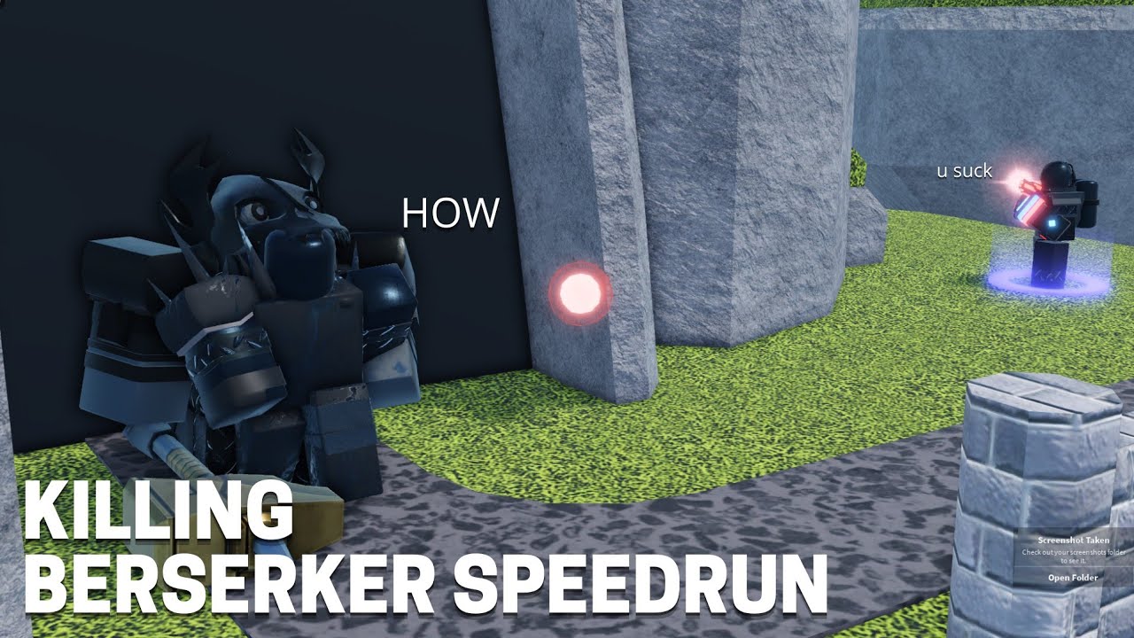 Killing Berserker Speedrun | Tower Blitz